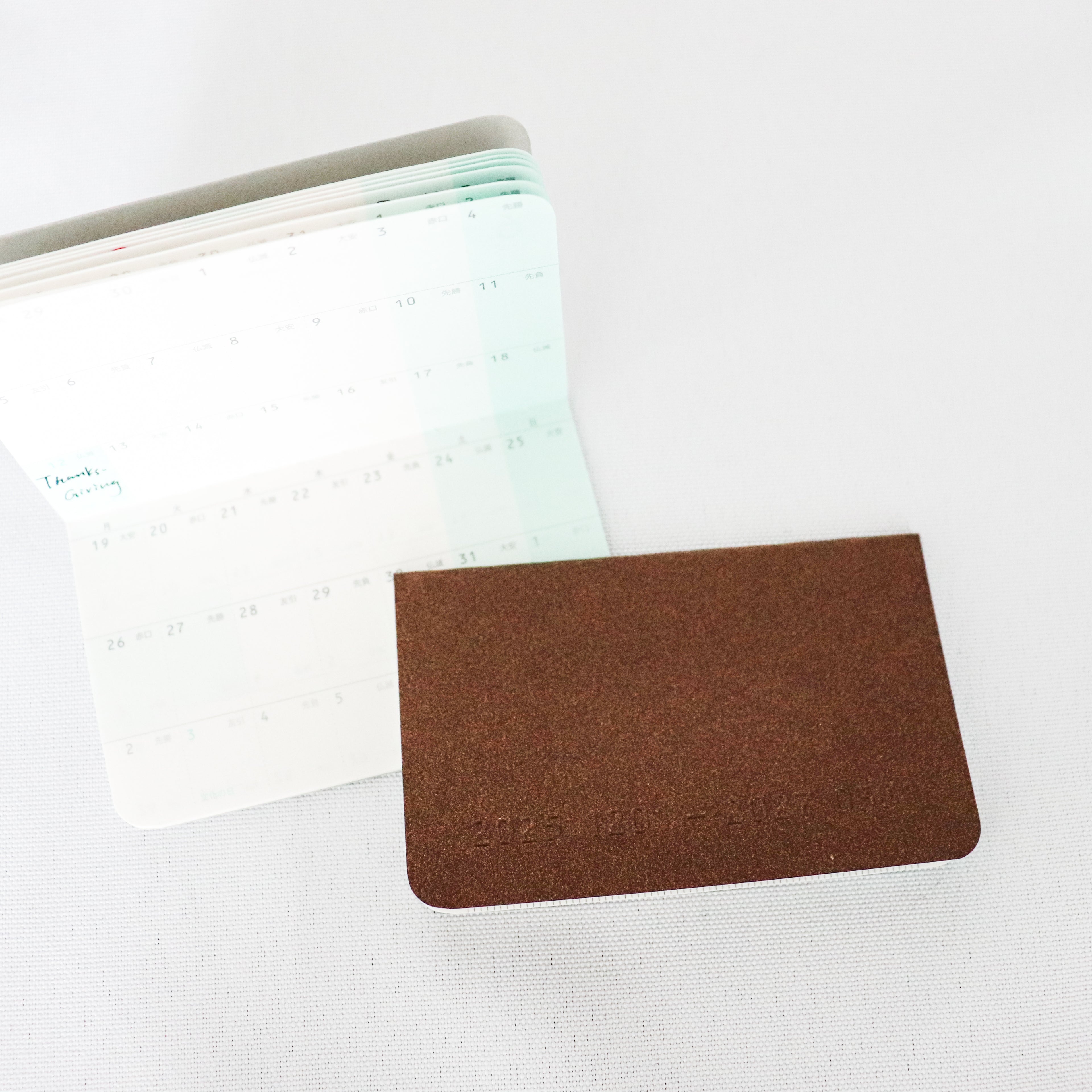 【Raymay Fujii】 - Card Size Diary