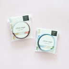 Mind Wave - Clear Tape 7mm W- Pop Colour Cat & Dog