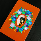 [Booco] - B6 Notebook- Cat's Sumi Series - Flower Wreaths