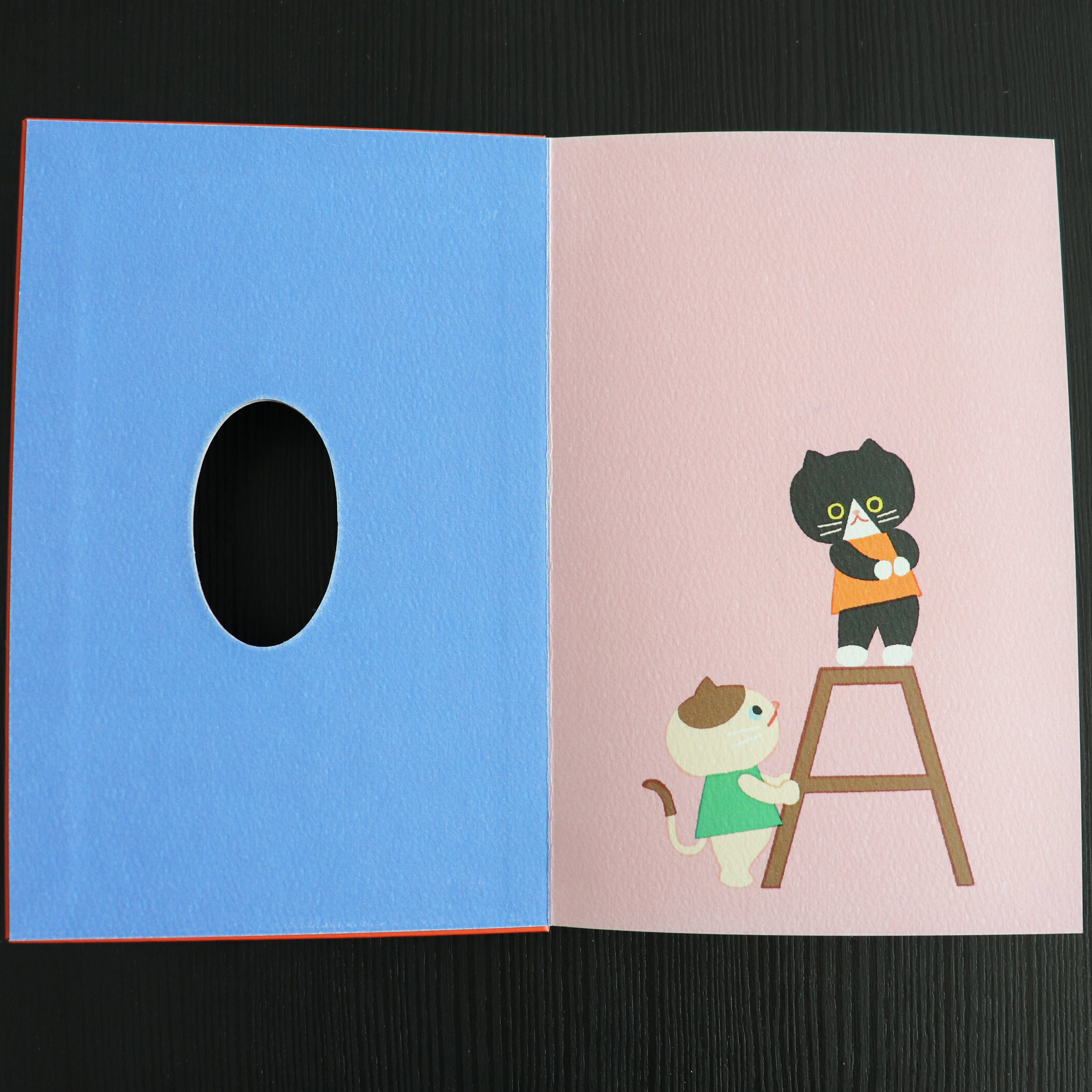 [Booco] - B6 Notebook- Cat's Sumi Series - Flower Wreaths
