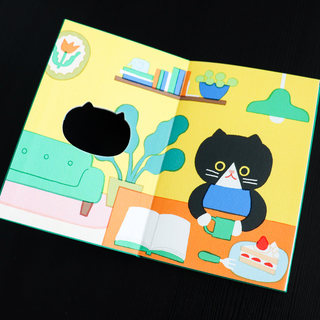 [Booco] - B6 Notebook- Cat's Sumi Series - Sumi's Life