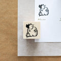 Krimgen -Wood Rubber Stamp - Little Animal Series