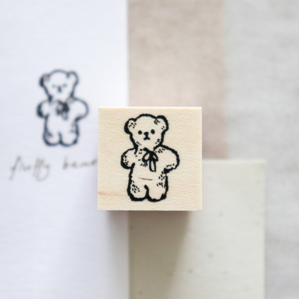 Krimgen -Wood Rubber Stamp - Little Animal Series
