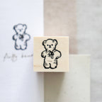 Krimgen -Wood Rubber Stamp - Little Animal Series