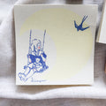 Krimgen - Retro Memo Pad- Moon & Star