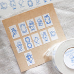 Krimgen - Small Label Stickers "Blue"