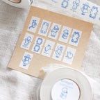Krimgen - Small Label Stickers "Blue"