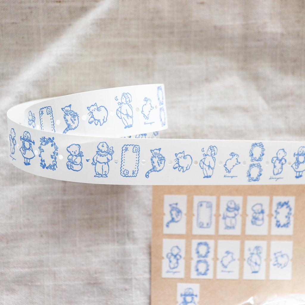 Krimgen - Small Label Stickers "Blue"