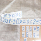 Krimgen - Small Label Stickers "Blue"