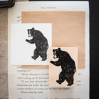 Keiko Endo Wood Stamp- Bear