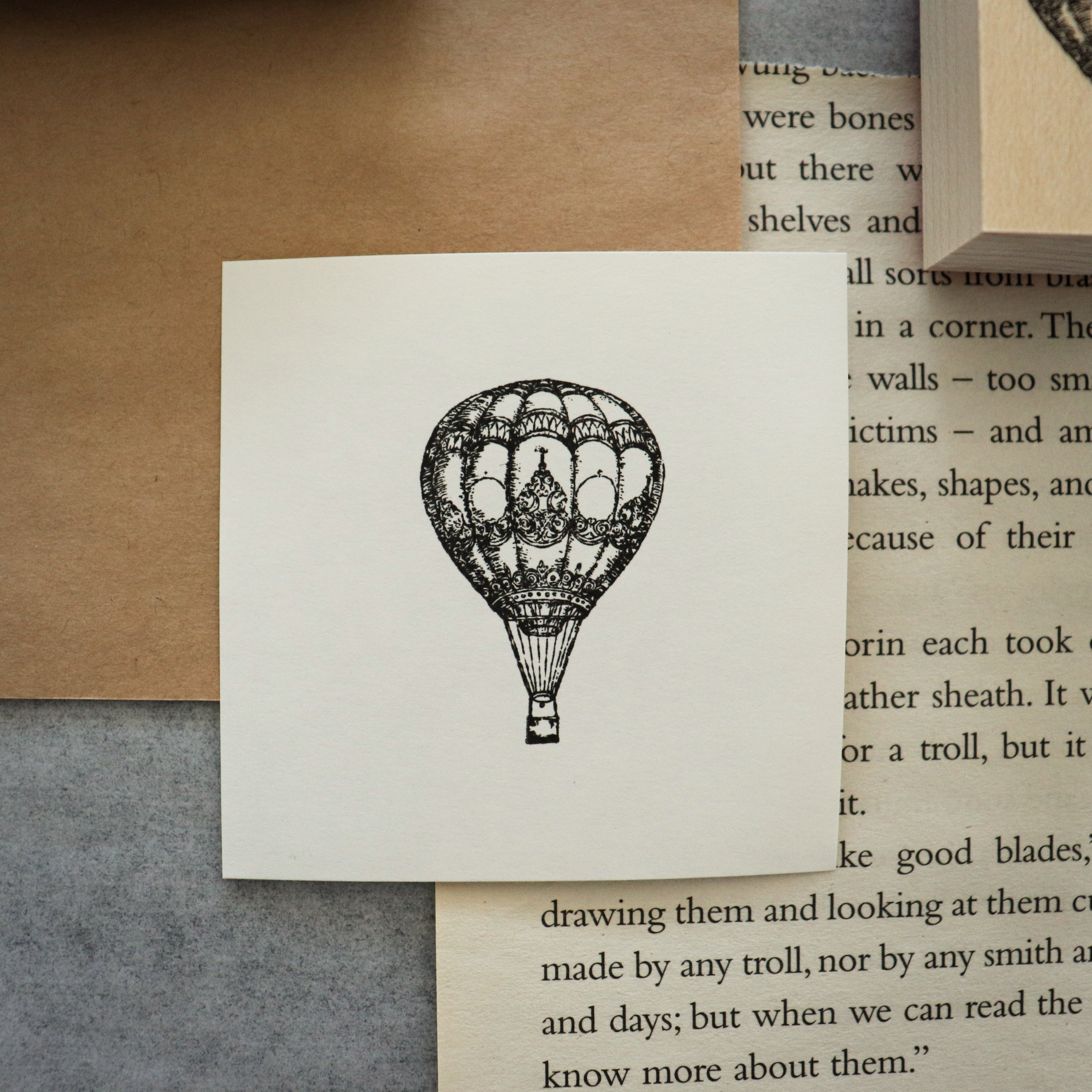Keiko Endo Wood Stamp- Balloon