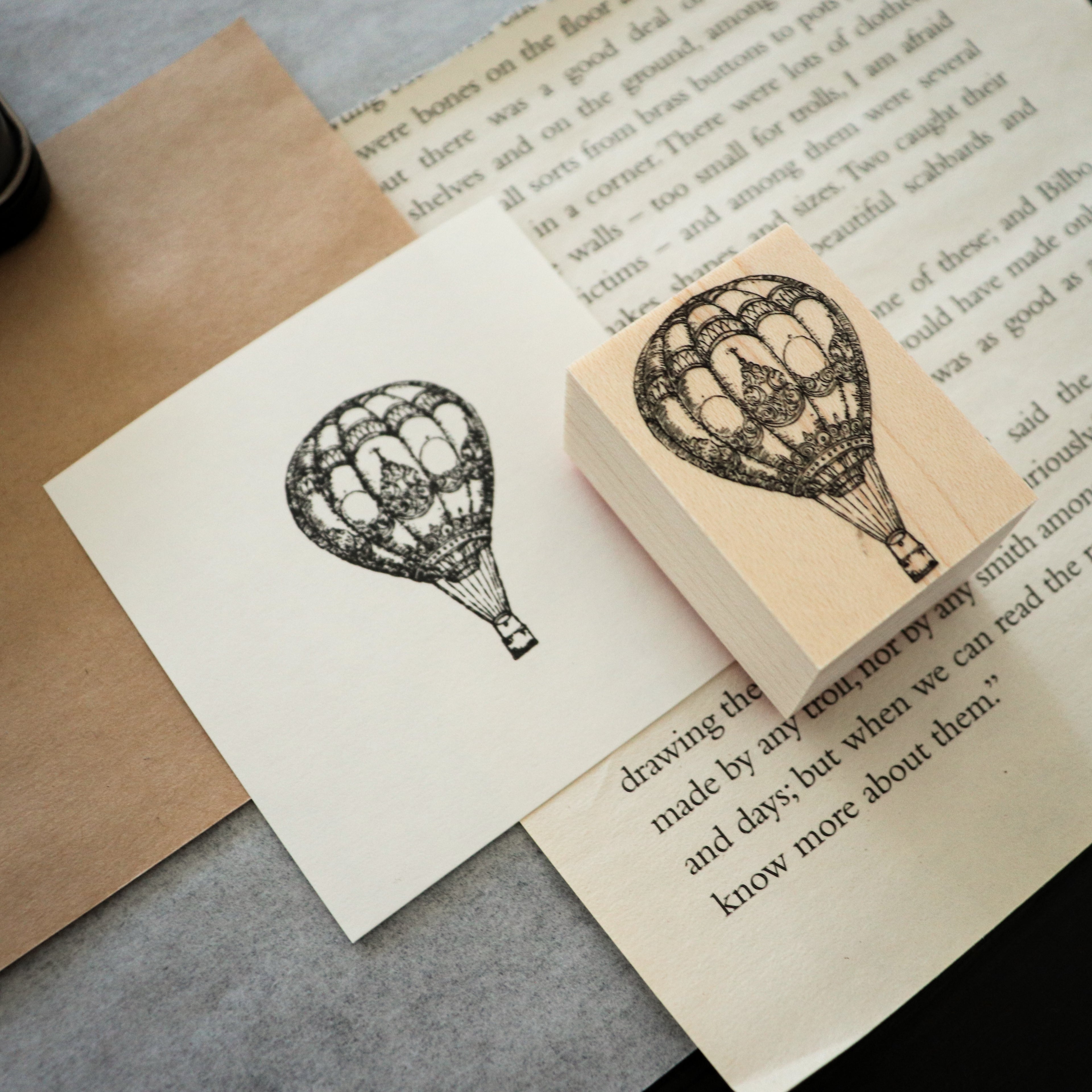 Keiko Endo Wood Stamp- Balloon