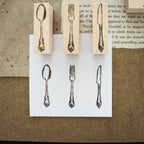 Keiko Endo Wood Stamp- Cutley Stamp Set