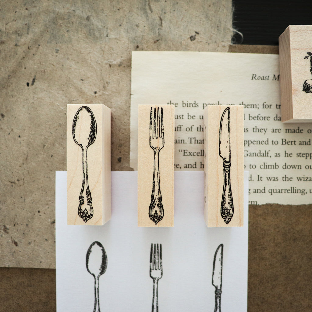 Keiko Endo Wood Stamp- Cutley Stamp Set