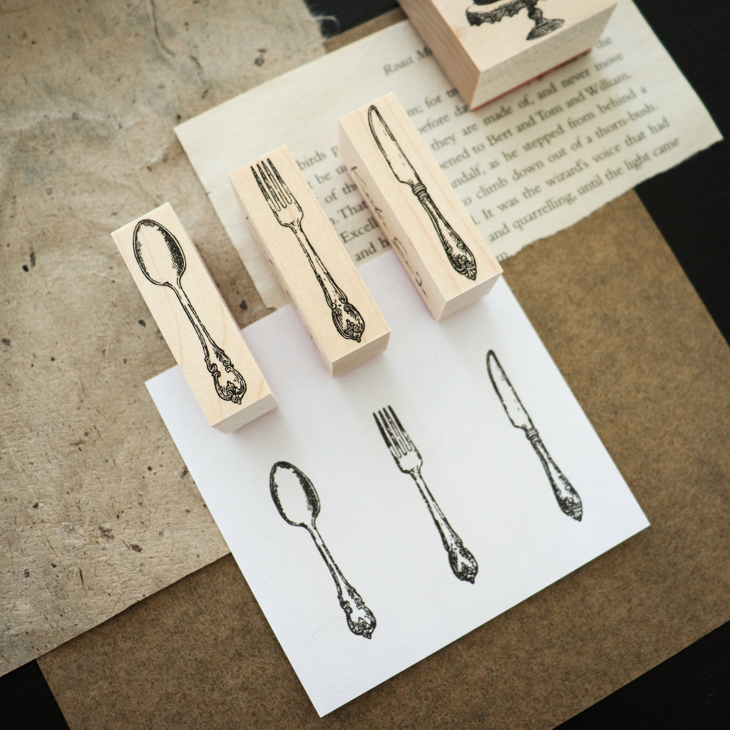 Keiko Endo Wood Stamp- Cutley Stamp Set