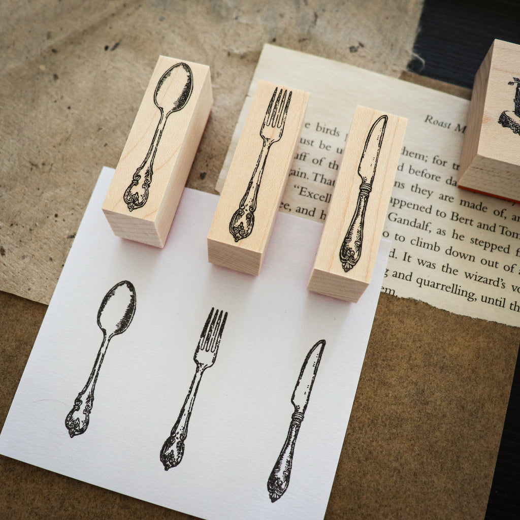 Keiko Endo Wood Stamp- Cutley Stamp Set