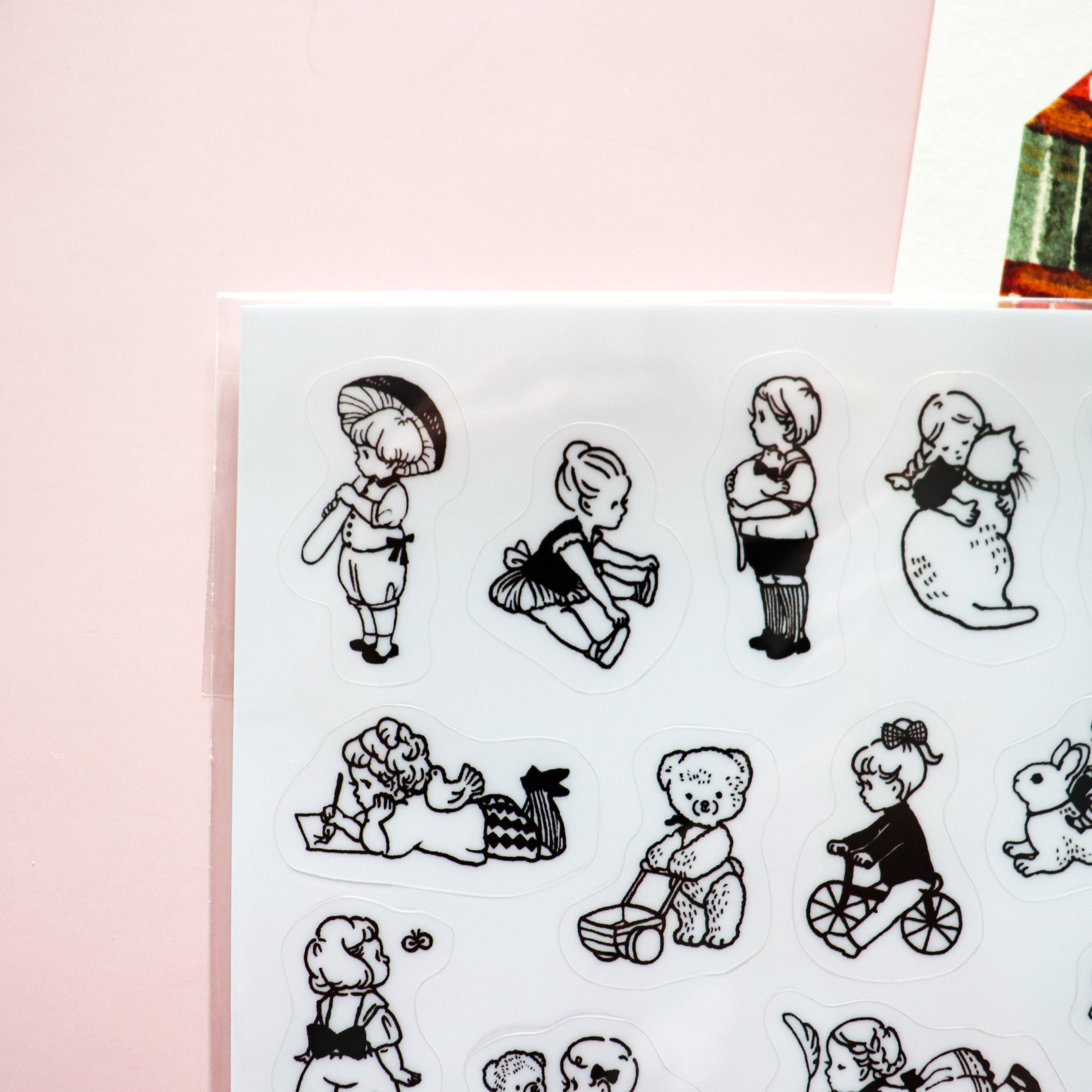 Krimgen - Transparant stickers (B6 size)