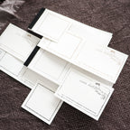 YOHAKU Letterpress ticket-Style Memo Collection