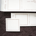 YOHAKU Letterpress ticket-Style Memo Collection