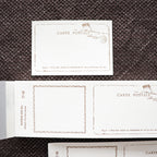 YOHAKU Letterpress ticket-Style Memo Collection