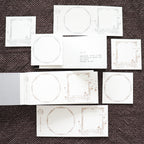 YOHAKU Letterpress ticket-Style Memo Collection-Polaroid