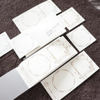 YOHAKU Letterpress ticket-Style Memo Collection-Polaroid