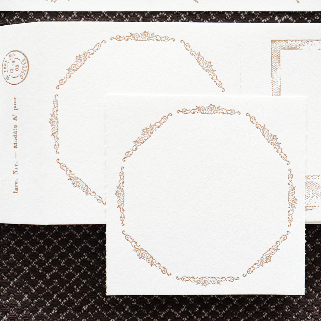 YOHAKU Letterpress ticket-Style Memo Collection-Polaroid