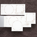 YOHAKU Letterpress ticket-Style Memo Collection-Polaroid