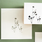 YOHAKU Wooden Rubber Stamp-The Midsummer Yard