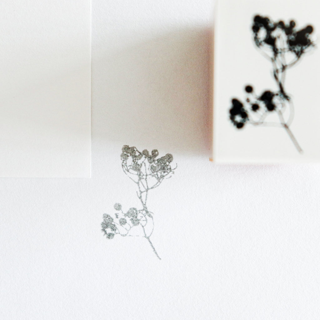 YOHAKU Wooden Rubber Stamp- Mountain Ash