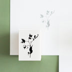 YOHAKU Wooden Rubber Stamp-Flowers of Autumn