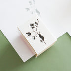 YOHAKU Wooden Rubber Stamp-Flowers of Autumn