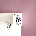 YOHAKU Wooden Rubber Stamp-Clematis
