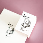 YOHAKU Wooden Rubber Stamp-Clematis