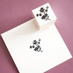 YOHAKU Wooden Rubber Stamp-Bouquet