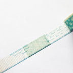 YOHAKU Washi Tape- Check & Stripe - Winter Gift Masking Tape- Yukihana