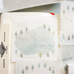 YOHAKU Memo Pad- Hiking