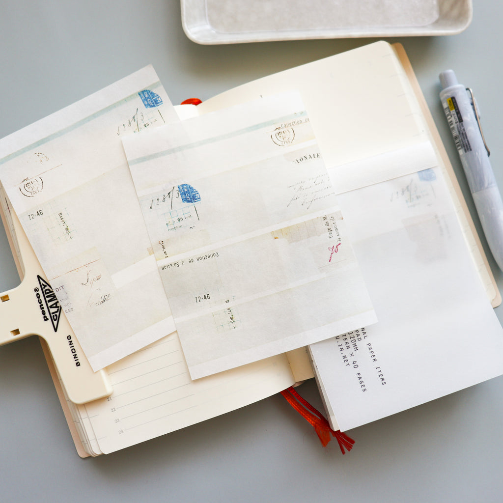YOHAKU Memo Pad- The Morning of Departure
