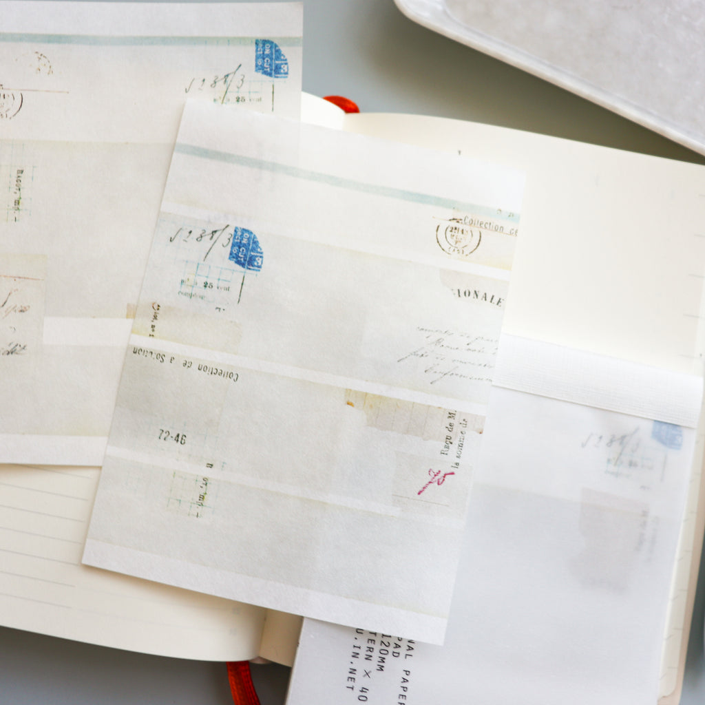 YOHAKU Memo Pad- The Morning of Departure