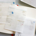 YOHAKU Memo Pad- The Morning of Departure