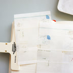 YOHAKU Memo Pad- The Morning of Departure