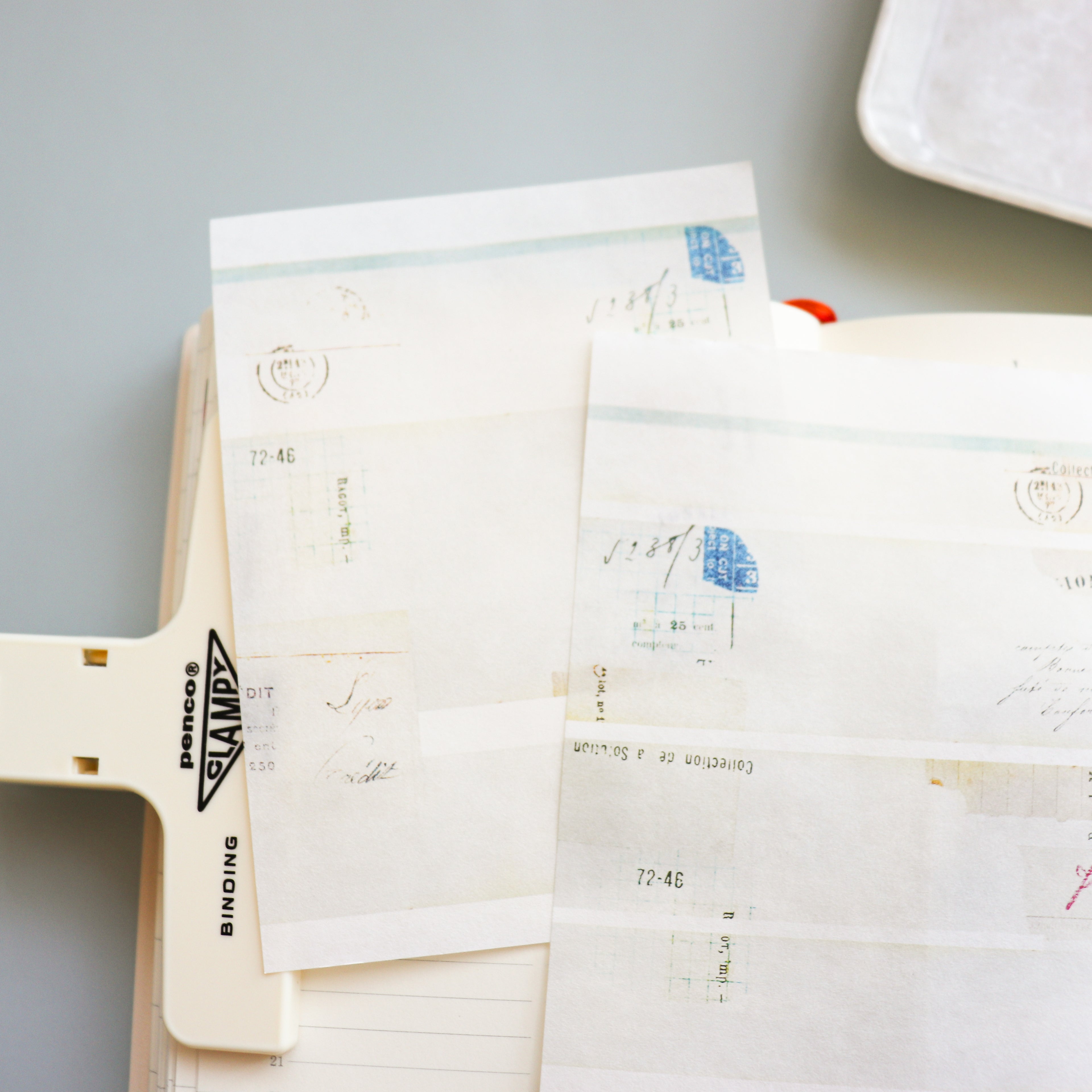 YOHAKU Memo Pad- The Morning of Departure