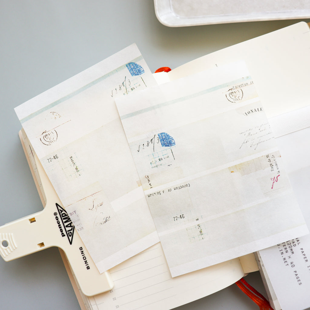 YOHAKU Memo Pad- The Morning of Departure