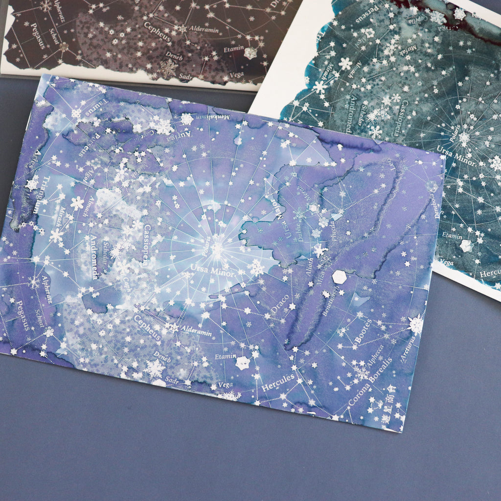 Color Swatch Post Card- Star