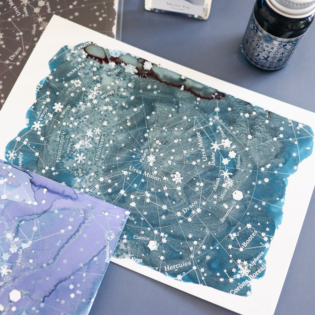 Color Swatch Post Card- Star