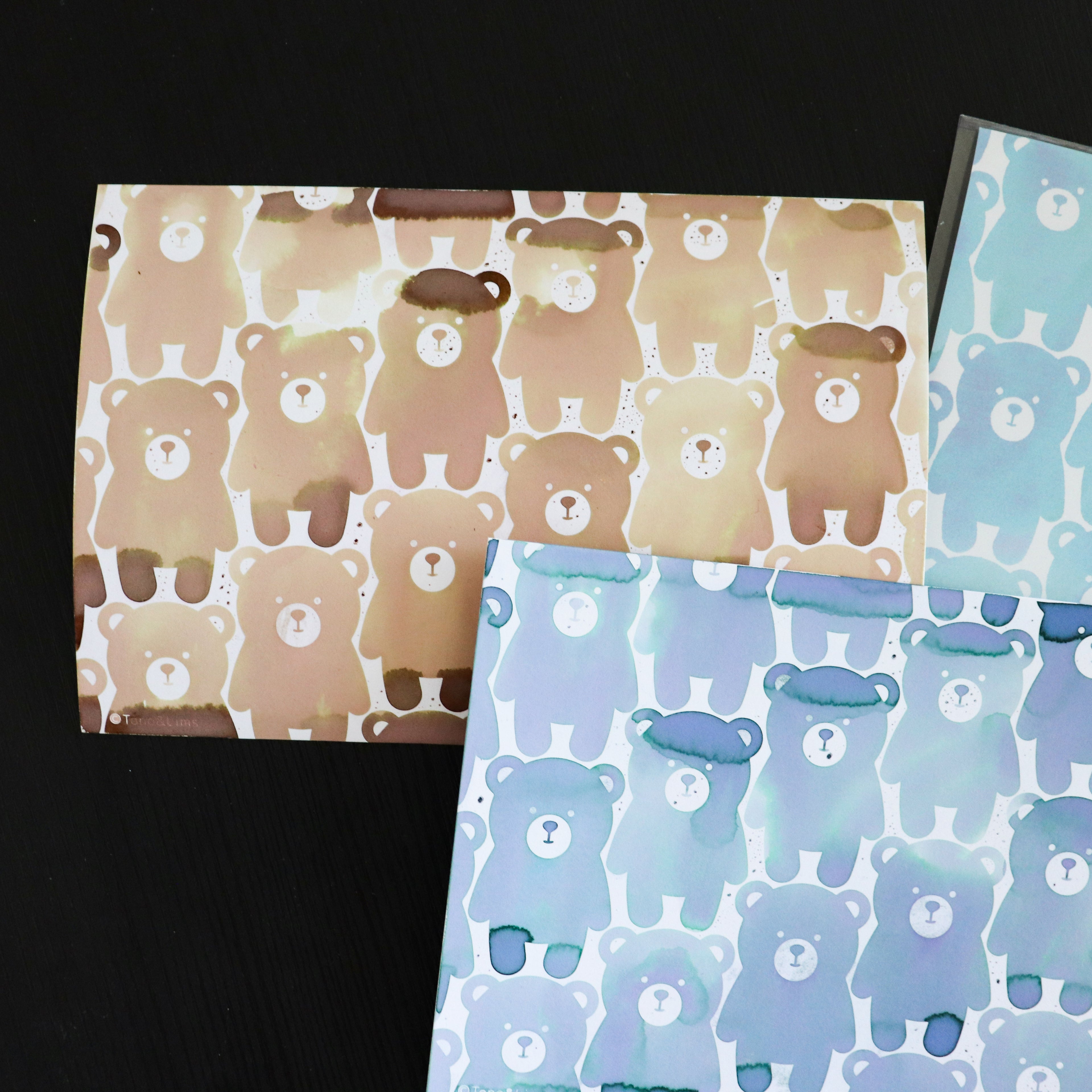Color Swatch Post Card- Bear