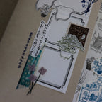 【OEDA LETTERPRESS】Edo Gardening Sticker Sheet