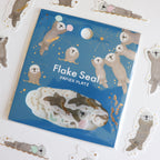 Papier Platz- Milina-  Flake Sticker- Love Otter