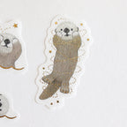 Papier Platz- Milina-  Flake Sticker- Love Otter