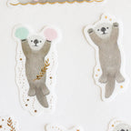 Papier Platz- Milina-  Flake Sticker- Love Otter